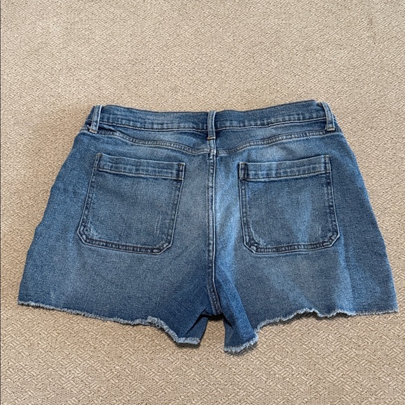 A.N.A. High Rise Denim Short Button Fly 3.5 Inseam Comfort Stretch size 10 - Picture 2 of 7